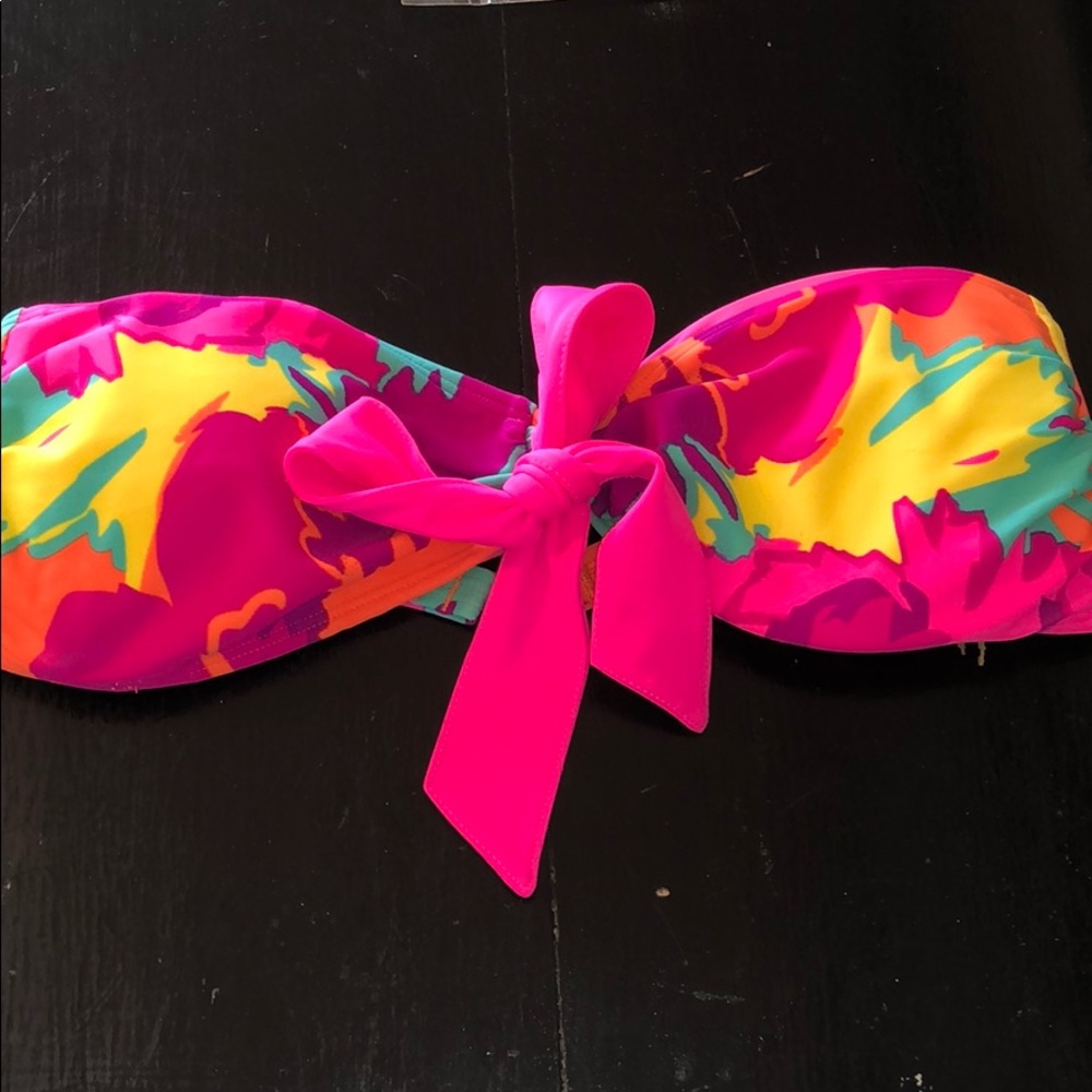 Aerie tropical bikini top